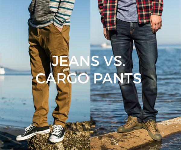 The Denim Slouchy Cargo Pants – THERE!